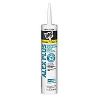 $2.28: 10.1-Oz DAP White Alex Plus Acrylic Latex Caulk with Silicone (18152) at Amazon
