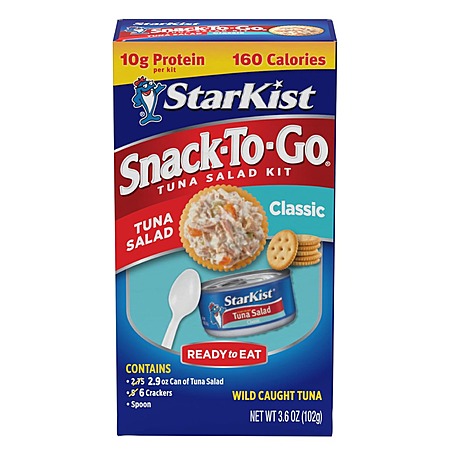 3.6-Oz StarKist Snack-To-Go Ready to Eat Meals Tuna Salad Kit (Original Deli Style) $0.95 w/ S&S + Free Shipping w/ Prime or on orders over $35
