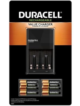 Duracell Rechargeable Batteries & Charger Bundle, $13 + Free Shipping w/ Prime