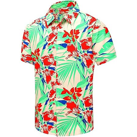 Men’s Hawaiian Shirts from $6 on Amazon