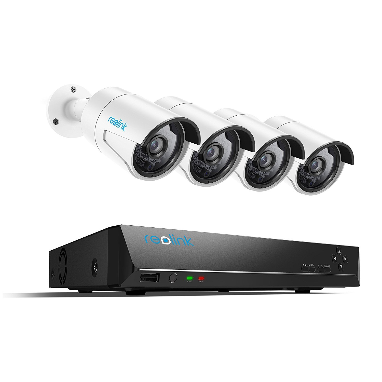 Reolink PoE security system with 4 cameras & 2TB HDD $265.99