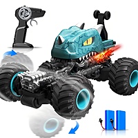 1:14 RC Monster Trucks Remote Control Toys Dinosaur Stunt Car for Ages 4+ Kids Birthday Christmas Gifts $20