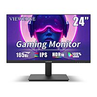 Viewedge 24 Inch Gaming Monitor with 165hz/144hz, $89.99