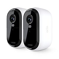 2-Pack Arlo Essential Outdoor-Indoor 2K Wireless Security Camera (2nd Gen) w/ 2-Way Audio, Motion Activation, Color Night Vision $87.29 + Free Shipping