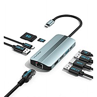 VILINICE USB-C Dual Display 9-in-1 Laptop Docking Station $18 + Free Shipping w/ Walmart+ or orders $35+