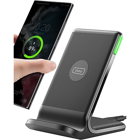 INIU 15W Fast Wireless Charging Stand (Black) $7.80 + Free Shipping w/ Prime or orders $35+