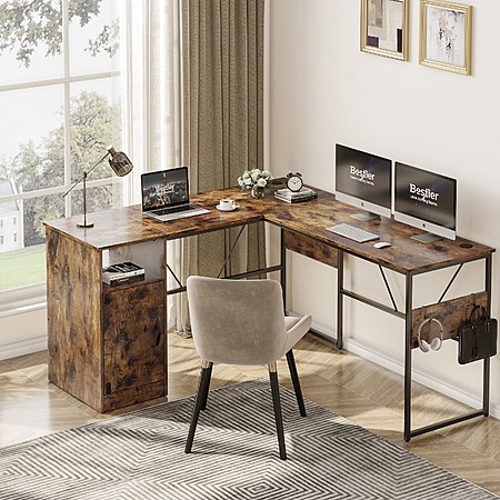 70% Off L Shaped Computer Desk!