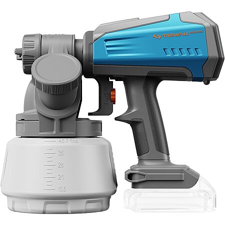 Tilswall Shark700 Brushless Cordless Paint Sprayer w/  Container (Tool Only) $40 + Free S&H