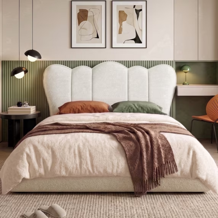 Pinmoco Upholstered Headboard (King) $79 + Free Shipping