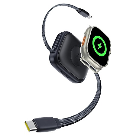 Prime Members: Baseus Retractable USB-C Cable (2.5W Wireless Charger & 100W 5A Fast Charging) $15 + Free Shipping w/ Prime or orders $35+