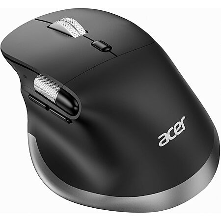 Acer Wireless Rechargeable 4800 DPI Ergonomic Mouse w/ Side Scroll