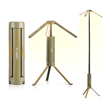 BougeRV 15600mAh Rechargeable Portable Telescopic Camping Light $42