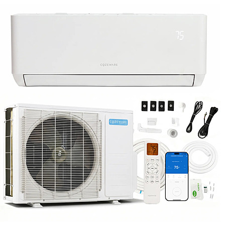 COZEWARE MultiCoze Series 12,000 BTU 24 SEER2 110V Mini Split Air Conditioner & Heater $592
