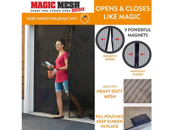 Magic Mesh Hands Free Magnetic Screen Doors - $9.99 - $20.99