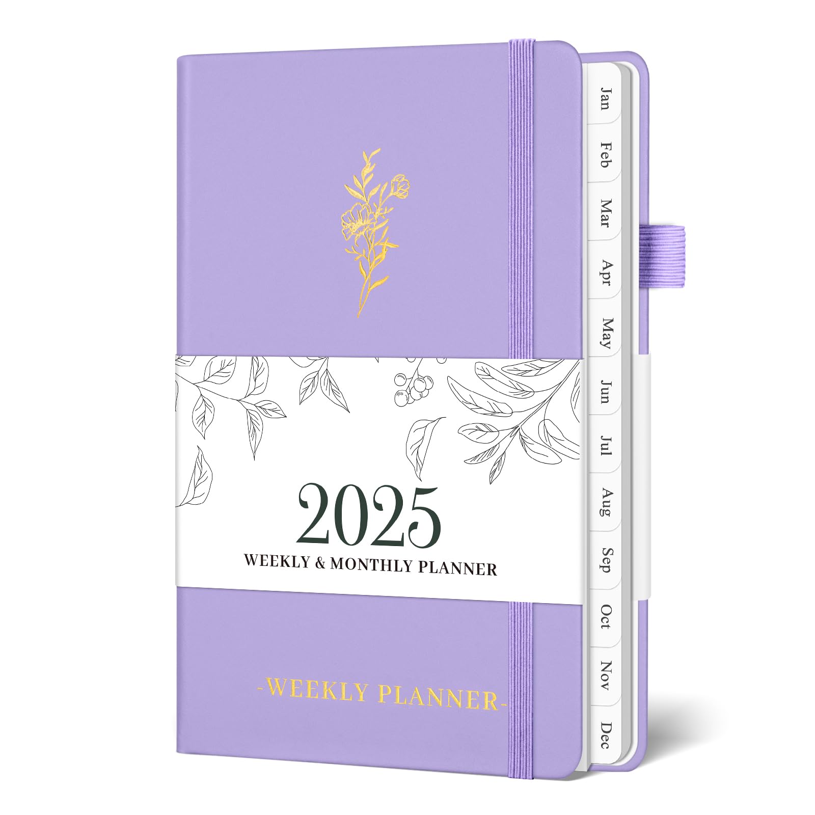 2025 Pocket Planner, A6 Weekly and Monthly Planner with Monthly Tabs