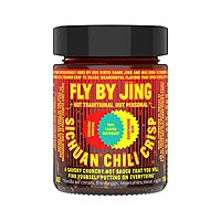 FLYBYJING Sichuan Chili Crisp - Premium Spicy Savory All-Natural Vegan Chili Oil - Crunchy Hot Sauce, Good on Everything, Sugar Free - 6oz (Pack of 1) $9.98