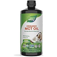 Nature's Way Organic MCT Oil, 30 Fl Oz $20.42 - Amazon