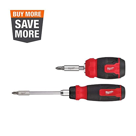 YMMV Milwaukee 14-in-1 Ratcheting Multi-Bit Screwdriver and 8-in-1 ...