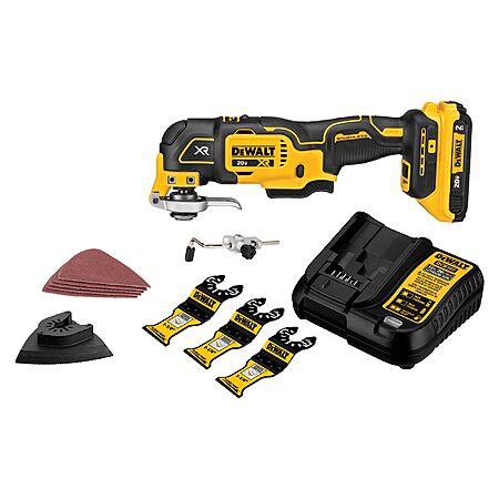 DeWALT 20V Max XR 6-Speed Oscillating Multi-Tool 2Ah Kit