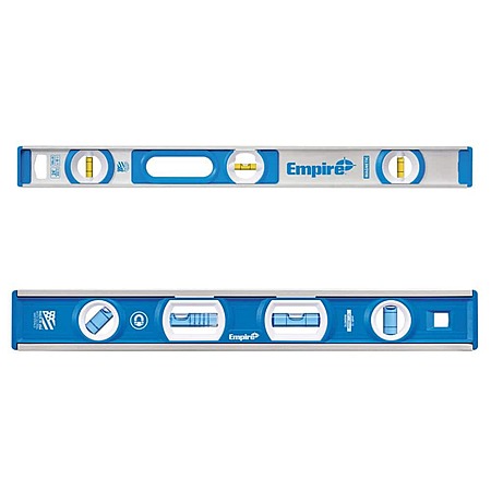 Empire 24" Aluminum I-Beam Level + 12" Compact Box Level Set $20 + Free S&H