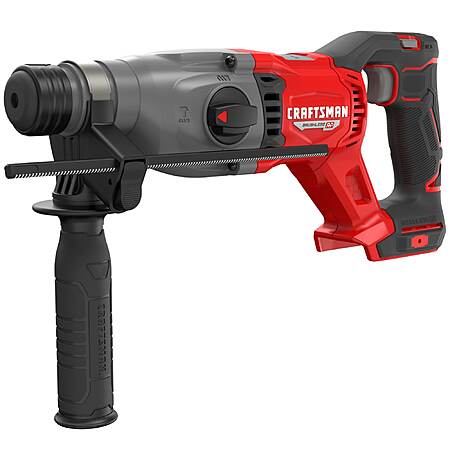 CRAFTSMAN V20 Brushless RP 20-volt max 1-in SDS-plus Variable Speed Cordless Rotary Hammer Drill one_size in Red | CMCH234B