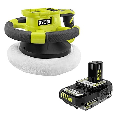 RYOBI ONE+ 18V Cordless 10" Variable Speed Random Orbit Buffer w/ 2.0 Ah Battery $50 + Free S/H