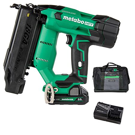 Metabo HPT 18 Gauge Brushless Cordless Brad Nailer Kit, NT1850DFT