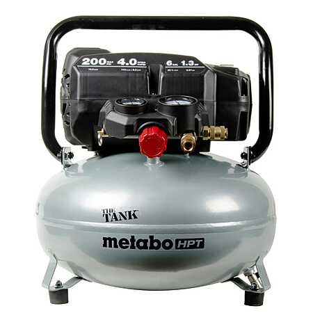 Metabo HPT The Tank 6-Gallon Portable Electric 200 PSI Pancake Air Compressor one_size | EC914SM
