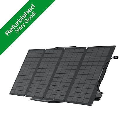 Refurbished: EcoFlow 110W Portable Solar Panel Foldable with Carry Case