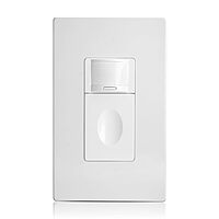 Rayzeek Motion Sensor Switch with Manual On/Off 15% off $15.29 AC, (Occupancy,Vacancy,Manual) Sensor Motion Activated Wall Switch, Operable Without Ground Wire,No Neutral Required,