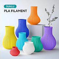 Refill PLA Filament 1.75mm Bundle 2kg, SUNLU 3D Printer Filament Bundle Compatible with Bambulab Reusable Spool,500g Spool,4 Rolls $27.19