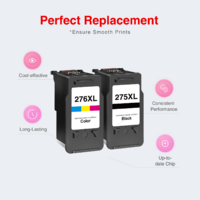 275 Printer Ink for Canon Ink 275 and 276 for Canon 275 Ink for PIXMA TS3522 3722 (Black, Tri-Color) $40.89. Free Shipping