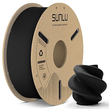SUNLU Black PLA Matte Filament for Just $10.99!