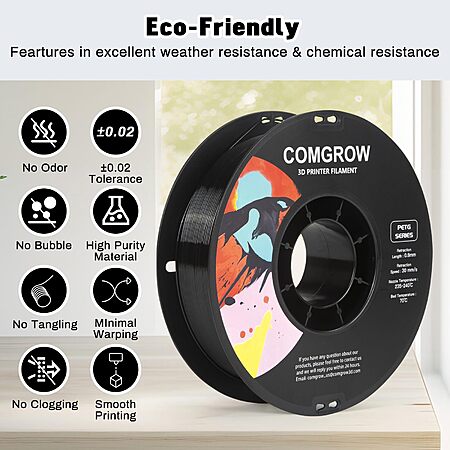 40% Off Comgrow PETG Filament!