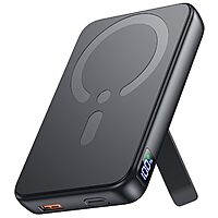 $26.99: CHUSII for Magsafe Portable Charger, 12000mAh Wireless Magnetic Power Bank with Stand and PD 20W USB C Fast Charging, for Magsafe Battery Pack