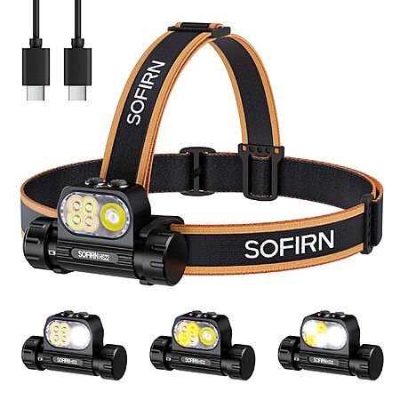 [AC] Sofirn HS22 Rechargeable Headlamp Flashlight; Amazon sale $29.99