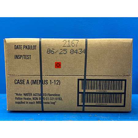 MREs for only $36.95!