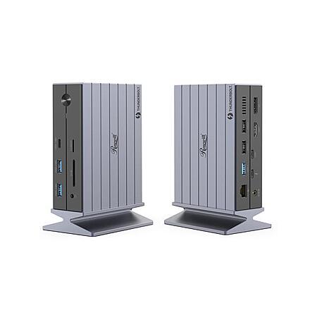 Rosewill Thunderbolt 4 Certified 14-in-1 Docking Station w/ 100W Thunderbolt 4 Port & 3x Monitor Support - $99.99 with free shipping