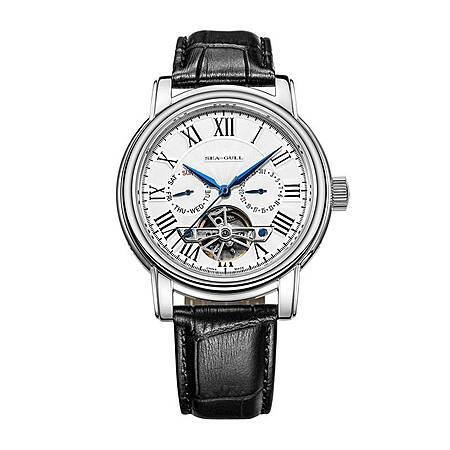 Seagull Men's Automatic Mechanical Watches: 42mm Open Heart Skeleton (White) $69.30 & More + Free S&H