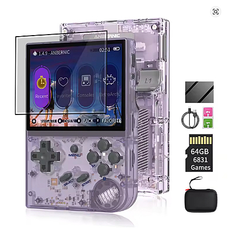 Anbernic RG35XX Retro Game Emulation Handheld (2023 Model) w/ Carrying Case $34.40 + Free Shipping