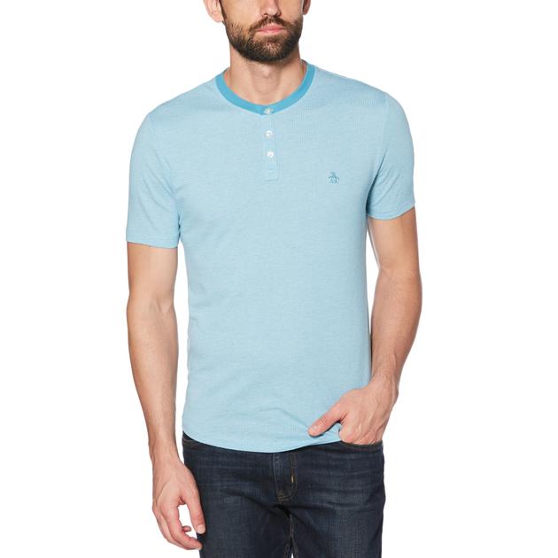 Original Penguin: Men's Jersey Stripe Tee, Jacquard Stripe Henley & More $7.79 + Free Shipping