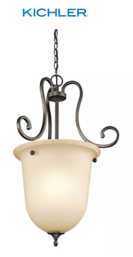 Kichler Feville Indoor Urn-Style Pendant (30.25" W x 102.25" H) $6.52 + FS