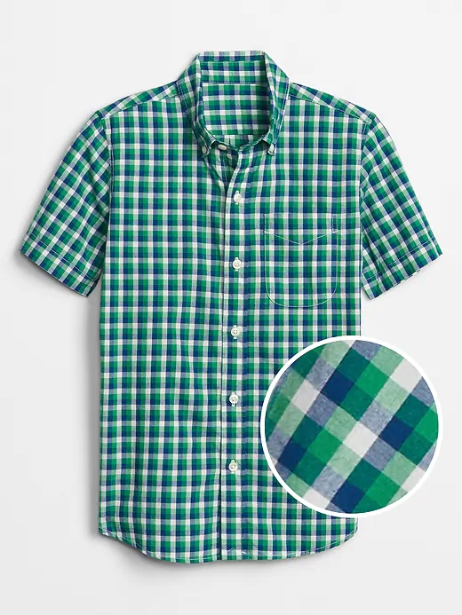 Gap Factory: Boys' Short Sleeve Shirt $4.88, GapKids DC Comics Tees $6, Women's Fitted Boyfriend Shirt $6.28, Toddler Lined Twill Joggers $9.10 & More + Free S/H