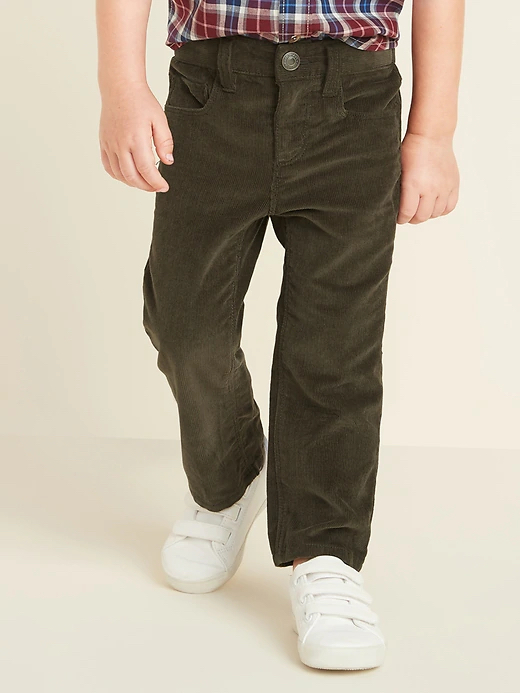 Old Navy: Toddler Boys' 5-Pocket Cords, Twill Pull-On Pants $5.58, Sherpa Zip Bomber or Fleece-Lined Jeans $7, Toddler Girls' Zip Hoodies from $5.58 + FS on $17.50+