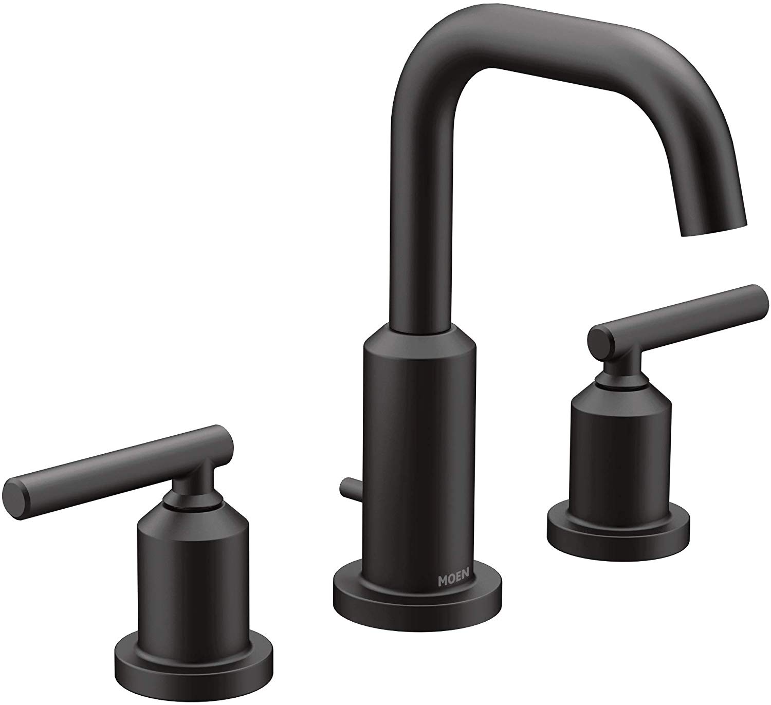Moen Gibson 8 in. Widespread 2-Handle High-Arc Bathroom Faucet in Matte Black (Less Rough-In) $155.56 + Free S/H