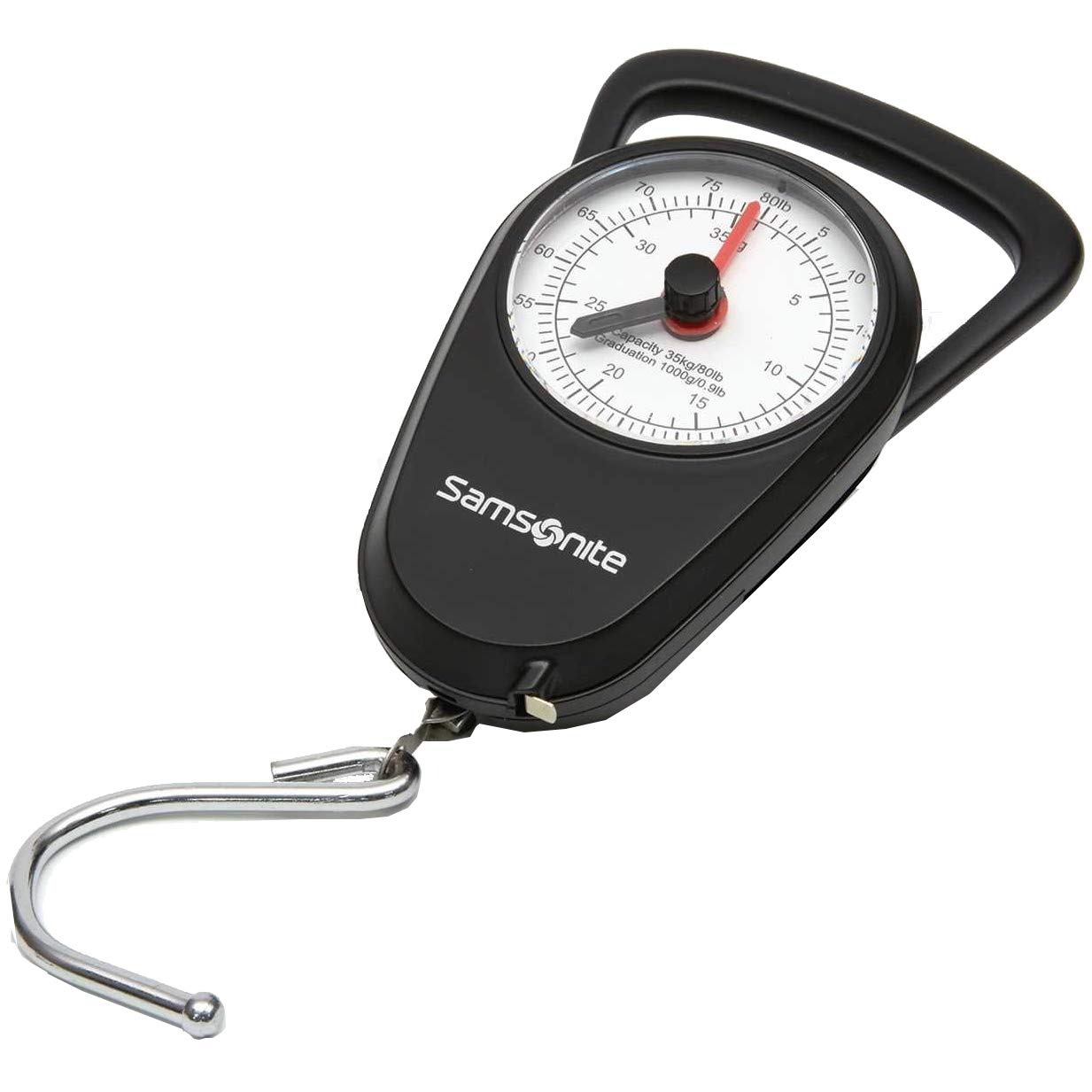Samsonite Manual Luggage Scale $3.74 + FS w/ Prime or $3.74 at Macy's + 6% Slickdeals Cashback (PC Req'd) + Free Curbside Pickup