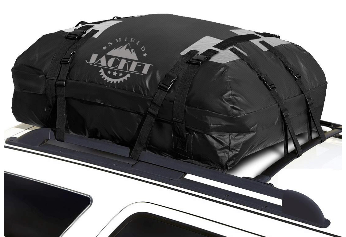 SHIELD JACKET Waterproof Roof Top Cargo Luggage Travel Bag (15 Cubic Feet) $37.49