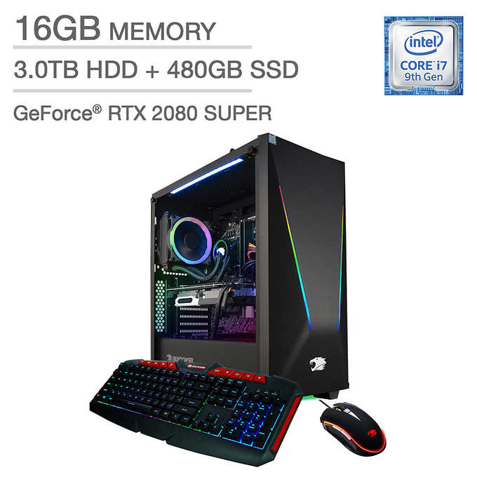 iBUYPOWER TRA1348GV2 Gaming Desktop - 9th Gen Intel Core i7-9700K - GeForce RTX 2080 SUPER $1599.99