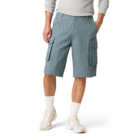 $10.69 | Levi Strauss Signature™ Men's and Big and Tall Loose Cargo Shorts, 12 inch Inseam