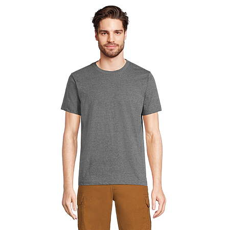 George Men's and Big Men's Classic Fit Crewneck Tee with Short Sleeves, Sizes XS-3XL